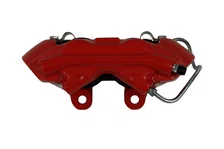 Manual Front Kit with Drilled Rotors and Red Powder Coated Calipers image 6