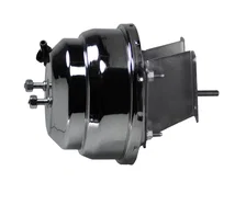 8 inch dual power brake booster with bracket (Chrome) image 1