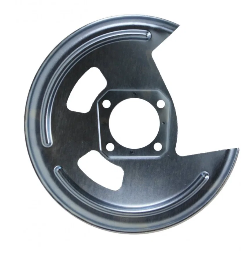 Disc brake dust shield left rear