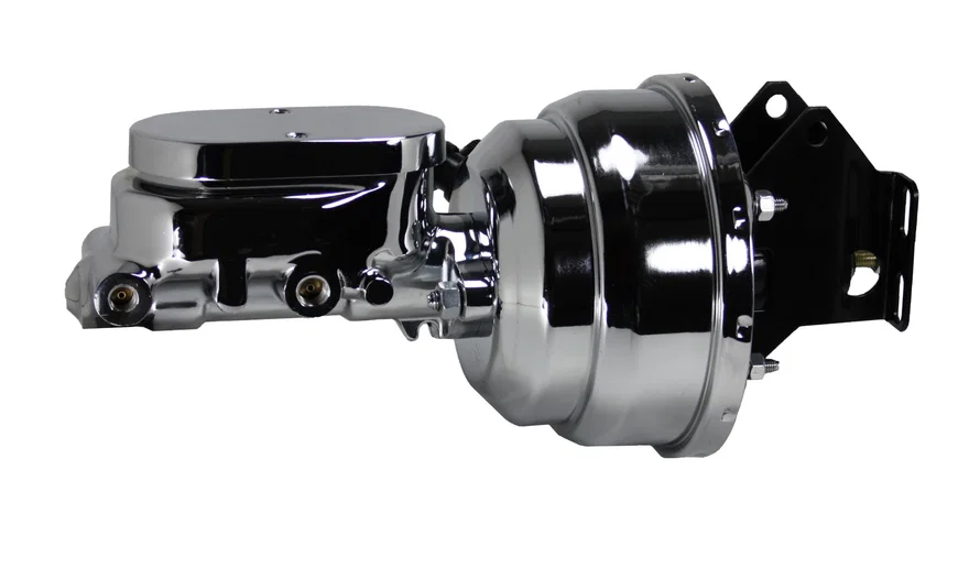 8 inch dual power brake booster with bracket (Chrome) for Ford F-100