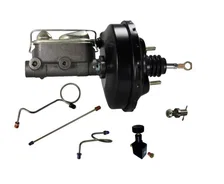 Power Hydraulic Kit with pre-bent lines adjustable valve image 1