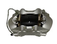 Power Front Kit with Plain Rotors and Zinc Plated Calipers image 6