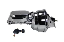 Front Power 2" Drop Spindle Kit with Plain Rotors and Zinc Plated Calipers image 3