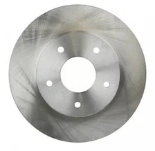 Rear Disc Brake Kit  with Plain Rotors and Zinc Plated Calipers image 6