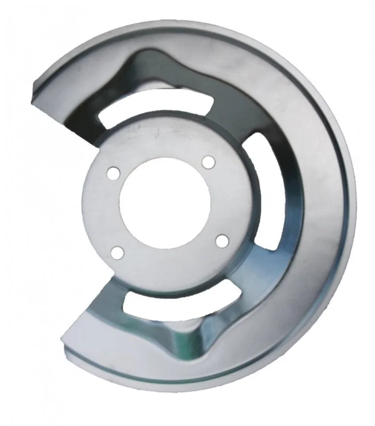 Disc brake dust shield left front