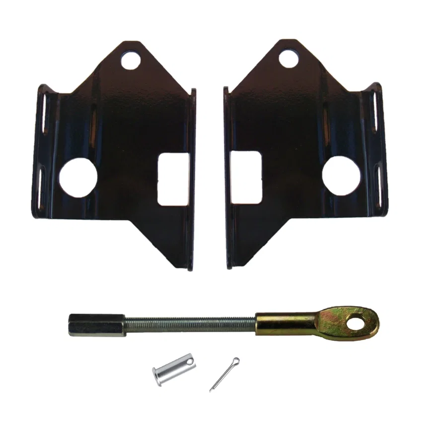 Powder coated brackets to install aftermarket power brake boosters for Ford F-100