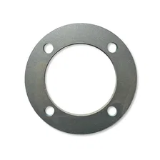 Rear Disc Brake Kit  with Plain Rotors and Zinc Plated Calipers image 3