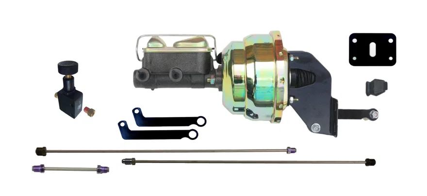 Power Hydraulic Kit with brake lines and adjustable valve
