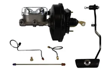 Power Hydraulic Kit with pre-bent lines and pedal image 1
