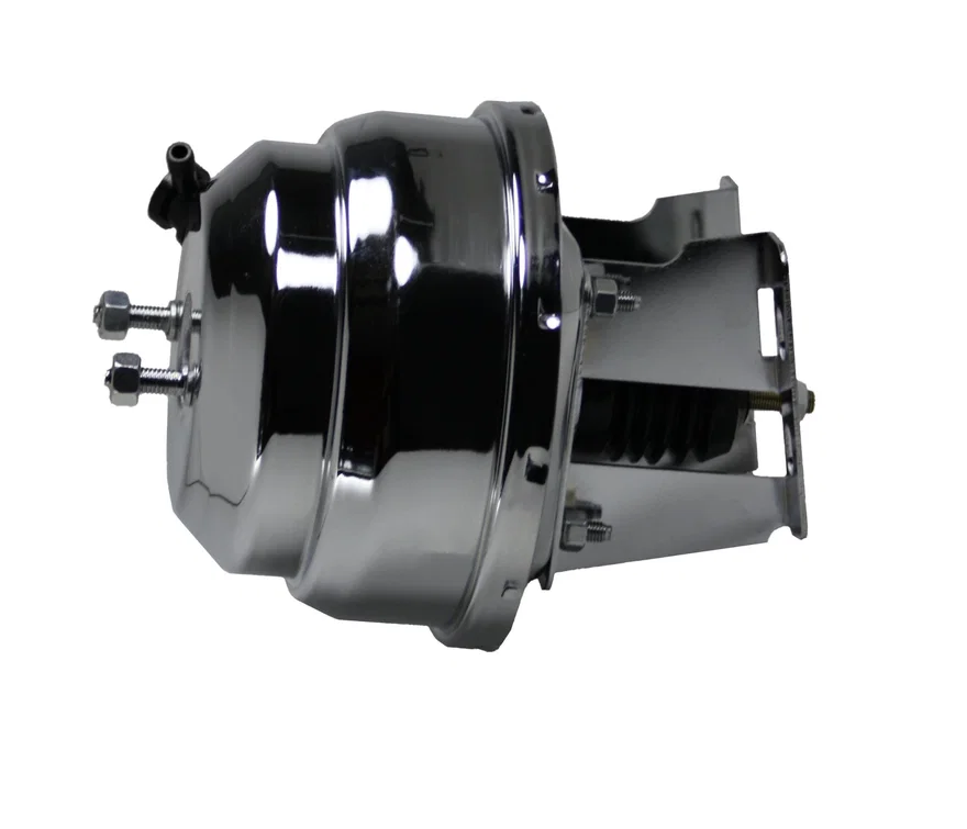 8 inch dual power brake booster with bracket (Chrome)