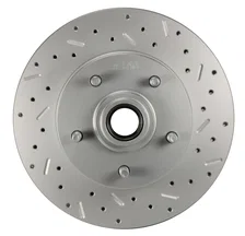 Spindle Kit with Drilled Rotors and Anodized Calipers image 5