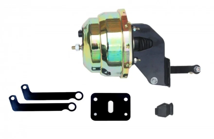8 inch dual power brake booster with bracket (Zinc)