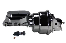 Power Front Kit with Plain Rotors and Zinc Plated Calipers image 3