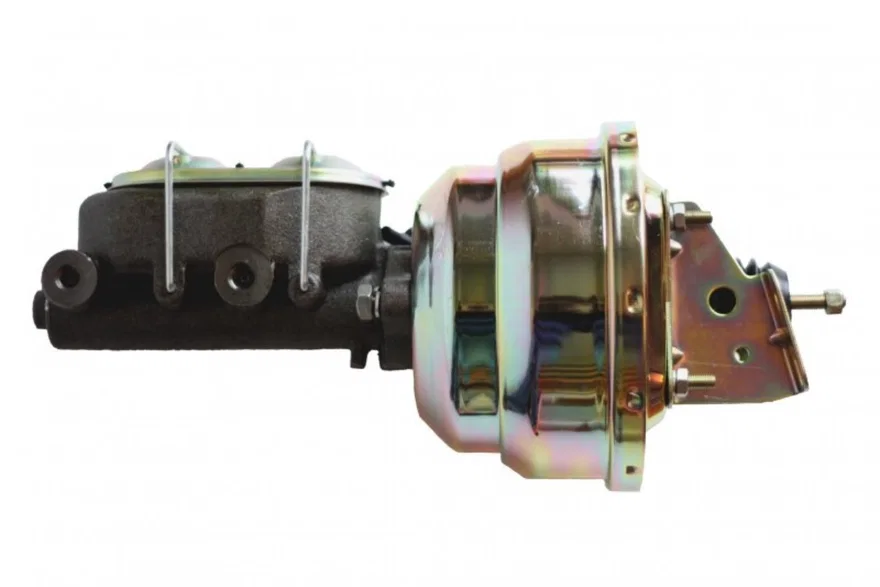 Power booster kit 8 inch dual booster 1 inch bore master (Zinc)