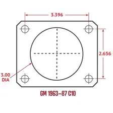 Rear Disc Brake Kit  with Drilled Rotors and Zinc Plated Calipers image 2