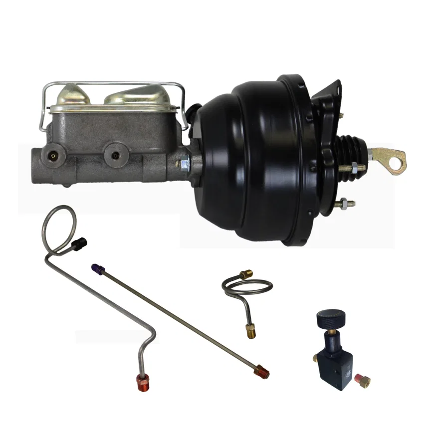 Power Hydraulic Kit with pre-bent lines and adjustable valve