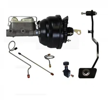 Power Front Kit with Plain Rotors and Zinc Plated Calipers image 2