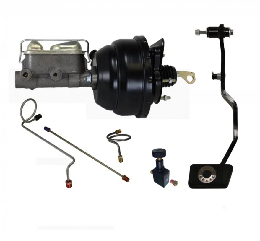 Power Hydraulic Kit with pre-bent lines adjustable valve and pedal