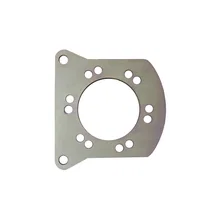 Front Spindle Kit with Plain Rotors and Zinc Plated Calipers for Jeep image 4