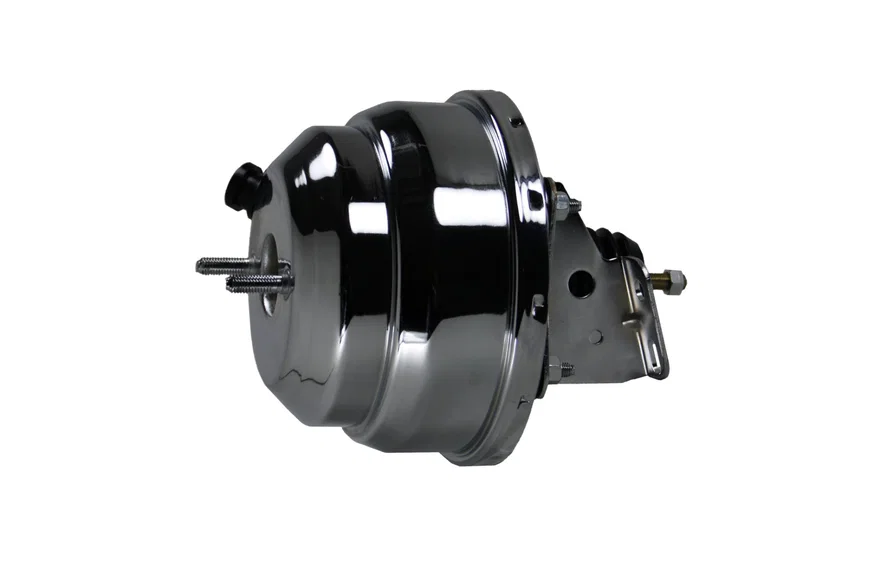 8 inch dual power brake booster with bracket (Chrome)