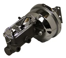 7 inch power booster, 1 bore master (Chrome) for Ford Mustang image 1