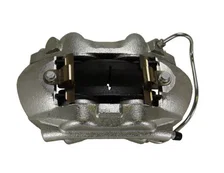 Power Front Kit with Plain Rotors and Zinc Plated Calipers image 6