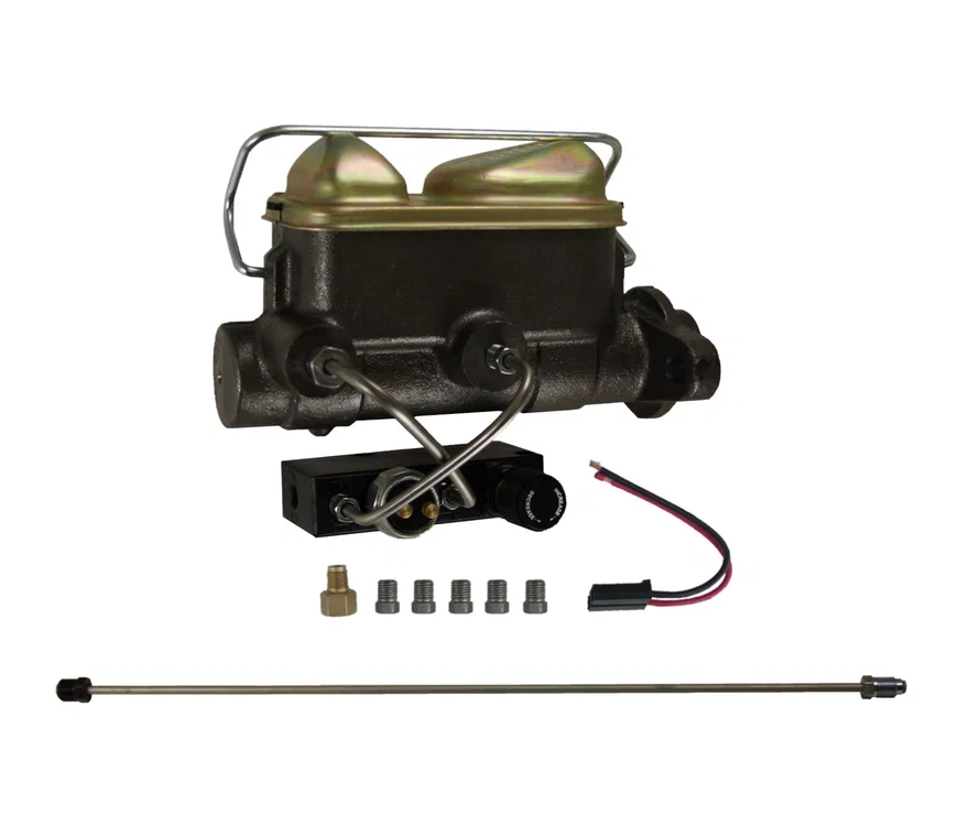 Manual Hydraulic Kit with pre-bent lines and adjustable combination valve