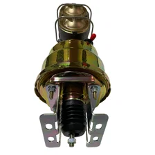 7 inch dual power booster, 1-1/8 inch bore master adjustable valve (Zinc) for Chevrolet image 3