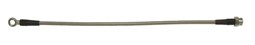 GM disc brake front braided stainless flex hose