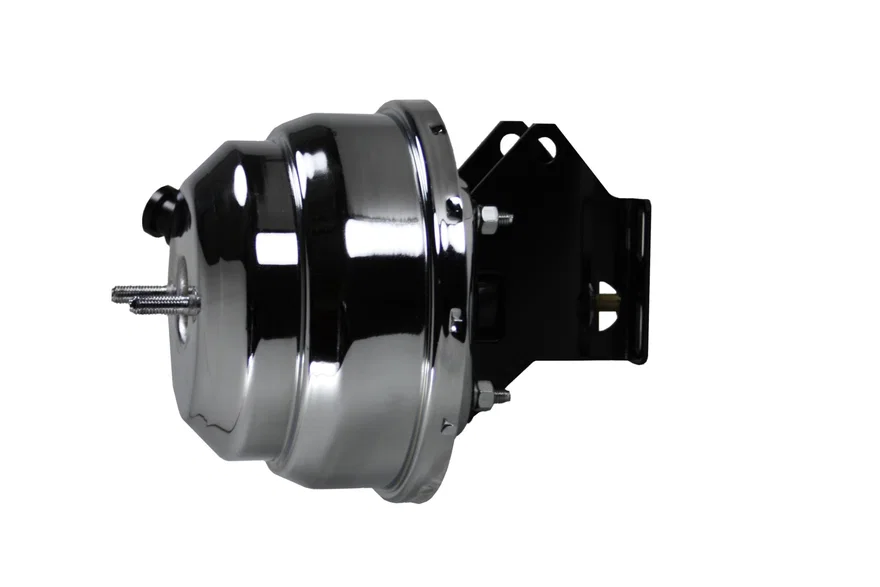 8 inch dual power brake booster with bracket (Chrome)