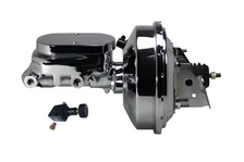 Power Front Kit with Plain Rotors and Zinc Plated Calipers image 3