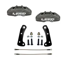 Front New fully tested loaded caliper with stainless steel pistons pair image 1