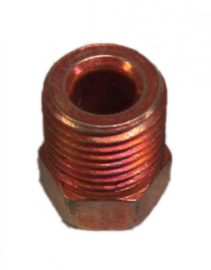 Inverted flare fitting 7/16-24 for 3/16 inch line