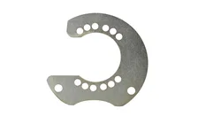 Rear Disc Brake Kit  with Drilled Rotors and Black Powder Coated Calipers image 4