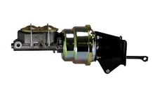 7 inch dual power booster, 1 inch bore master (Zinc) for Jeep image 1