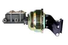 8 inch dual power booster, 1-1/8 inch bore master disc/disc (Zinc) image 2