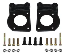 Power Front Kit with Plain Rotors and Zinc Plated Calipers image 4
