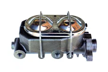 9 inch power booster, 1-1/8 inch bore master adjustable valve (Chrome) image 7
