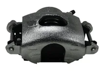 Front 2" Drop Spindle Kit with Plain Rotors and Zinc Plated Calipers for Chevrolet Chevy II image 3