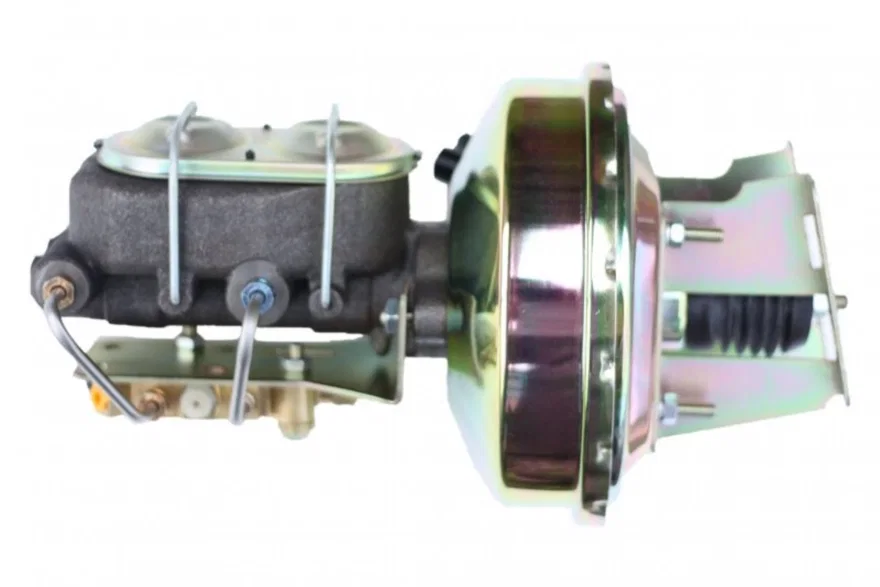 9 inch power booster, 1-1/8 inch bore master disc/drum (Zinc) for Chevrolet