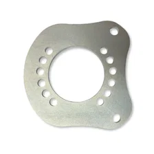 Rear Disc Brake Kit with Plain Rotors and Zinc Plated Calipers image 5