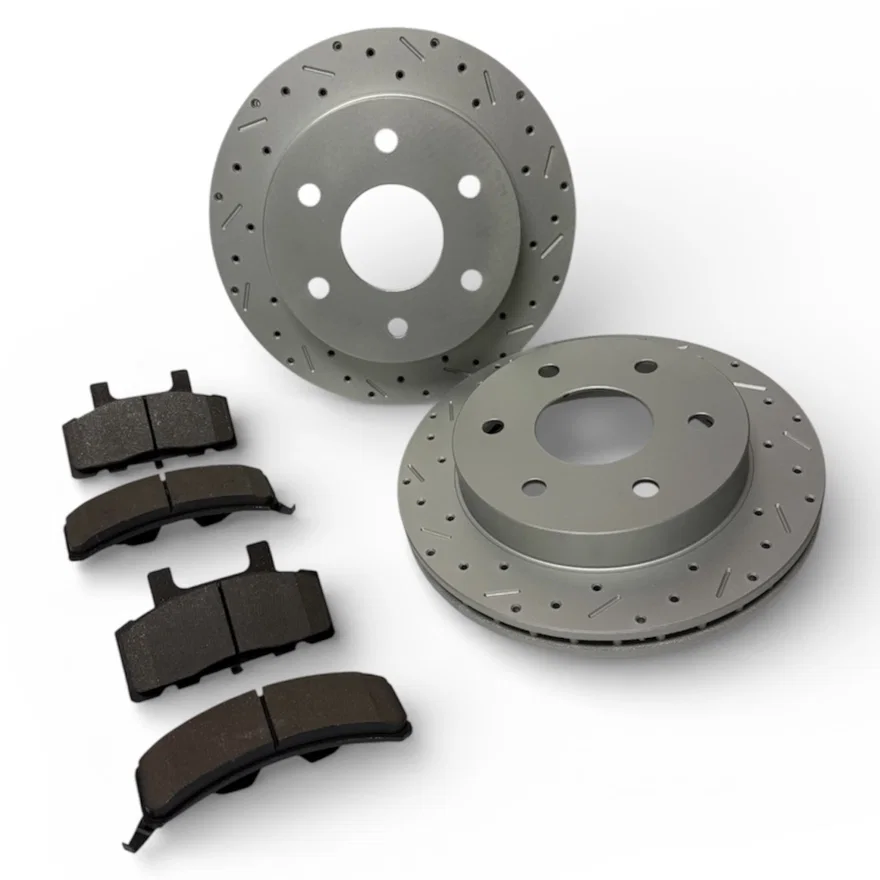 Front MaxGrip XDS Rotor and Pad Kit