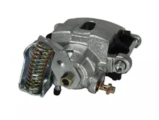 Rear Disc Brake Kit  with Plain Rotors and Zinc Plated Calipers image 3