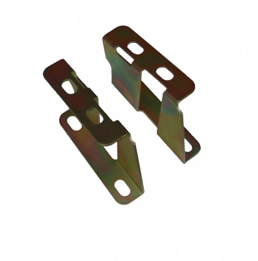 Zinc plated brackets to install aftermarket power brake boosters for Chevrolet