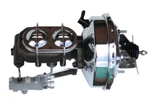 Power Front Kit with Plain Rotors and Zinc Plated Calipers image 3