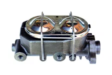 Power booster kit 7 inch dual booster 1-1/8 inch bore master disc/drum (Chrome) image 2