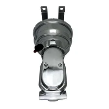 Power booster kit 8 inch dual booster 1-1/8 inch flat top (Chrome) image 6