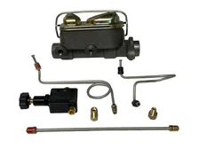Manual Hydraulic Kit with pre-bent lines and adjustable valve image 1