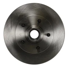 Front Spindle Kit with Plain Rotors and Zinc Plated Calipers image 2