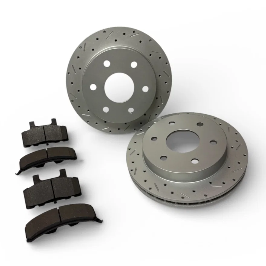 Front MaxGrip XDS Rotor and Pad Kit